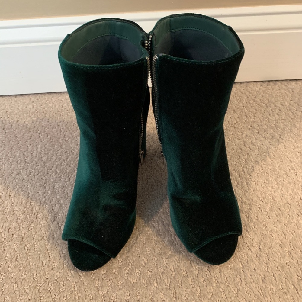 Green booties